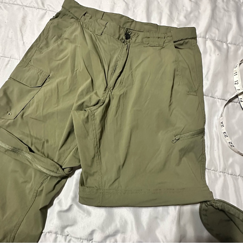 Magellan Men’s M Fish Gear Water Repellent Cargo Pants Shorts Gorpcore Outdoor - Picture 9 of 11